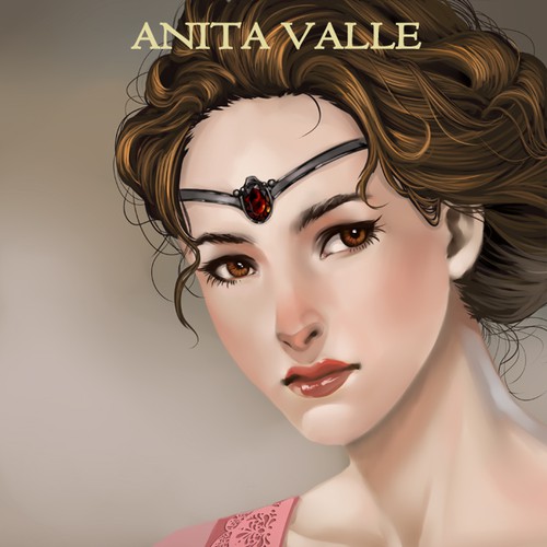Design a cover for a Young-Adult novella featuring a Princess. Réalisé par Kinnara