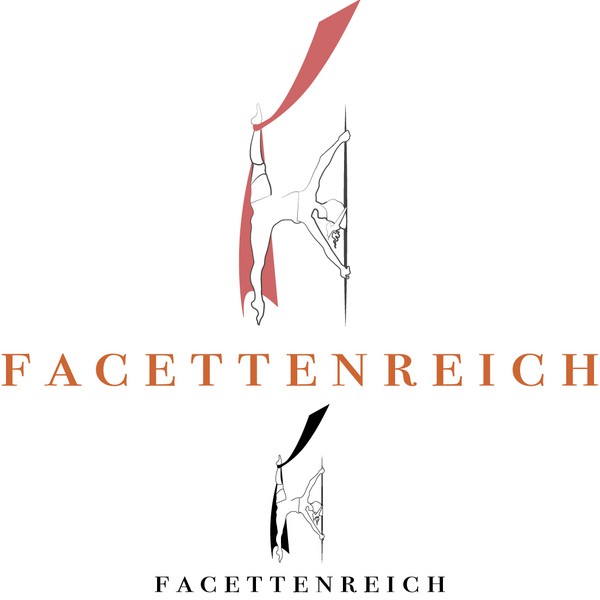 Logo for pole and aerial dance school