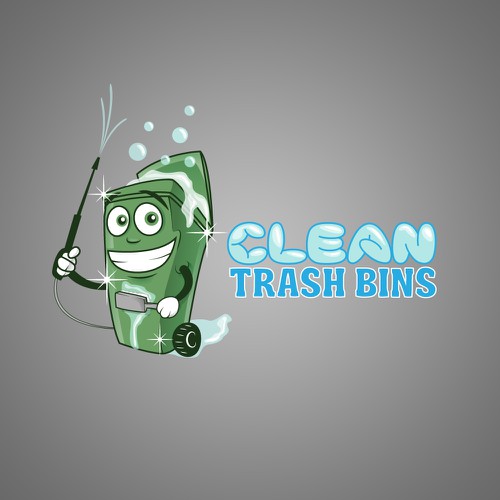 logo for Clean Trash Bins-ontwerp door Daniel / Kreatank