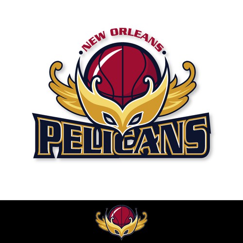 99designs community contest: Help brand the New Orleans Pelicans!! Design réalisé par KiMLEY™