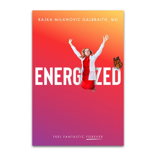 Design a New York Times Bestseller E-book and book cover for my book: Energized Réalisé par mr.red