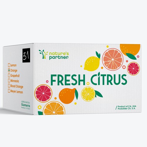 Help us design a Colorful Citrus Box that WOWs! Design by Anton Danilov