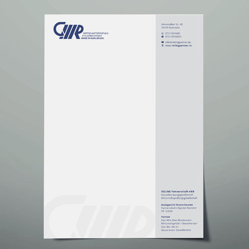 Stationery contest entry by Xclusive16