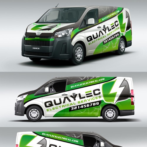 NEW Vehicle art work design Electrical Contractor Design by Tanny Dew ❤︎