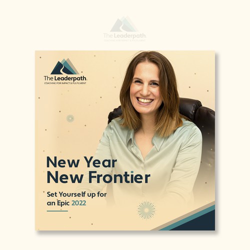 New Year, New Frontier Workshop Banner Design by Pawan Kumar Droch