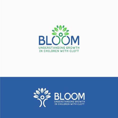 A sweet, child friendly logo that appeals to new parents focused on growth and health Design by Logood.id