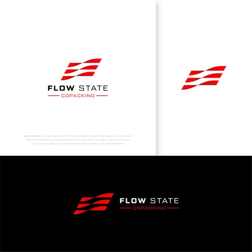Flow State logo Design by CreativeJAC