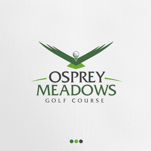 Golf Course Logo - Osprey Meadows Golf Course at Tamarack Design by Design Republik