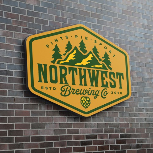 Northwest tap room logo Design by Boaprint