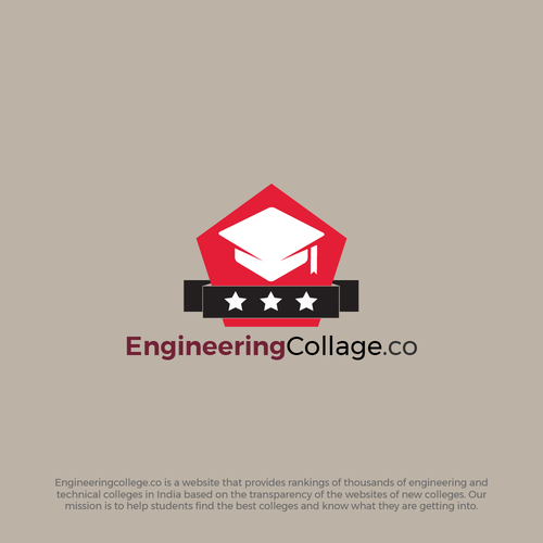 Logo Design For A Website For Engineering College Rankings In