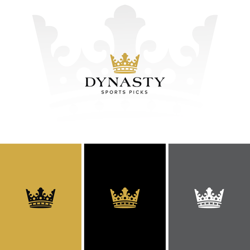 Luxury sports betting brand simple but elegant logo Design by Obaid K.