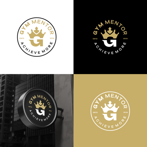 Gym Mentor - LOGO Design by Aleta21