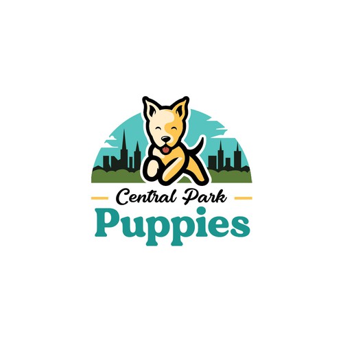 Design a heartfelt, modern logo for a brand that brings families and puppies together. Design by Arif Huda Ir