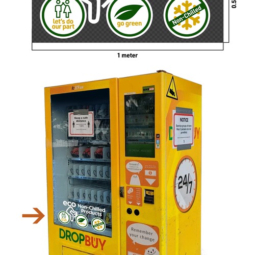 Design Logo+messaging for ECO vending Design by digital.ian