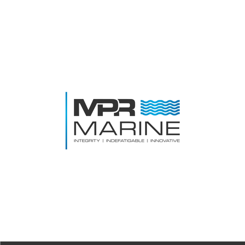 A Logo for a young, fresh, but with a nod to tradition, Maritime Consulting and Support Company. Design by pecas