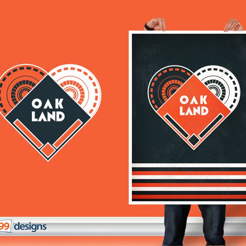 Community Contest: Create a great poster for 99designs' new Oakland office (MULTIPLE WINNERS!) Réalisé par exsenz