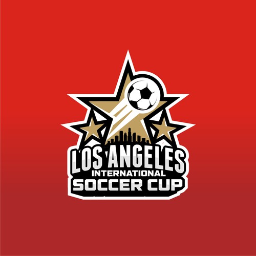 Los Angeles International Soccer Cup Design by Warnaihari