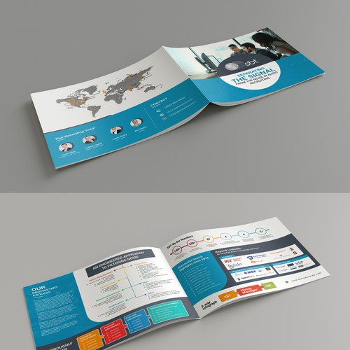 Audio Tech. Recruiting Brochure outline and examples provided
