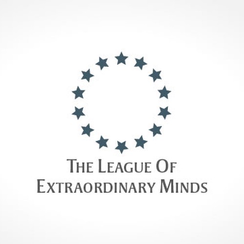 League Of Extraordinary Minds Logo Design por mbaladon