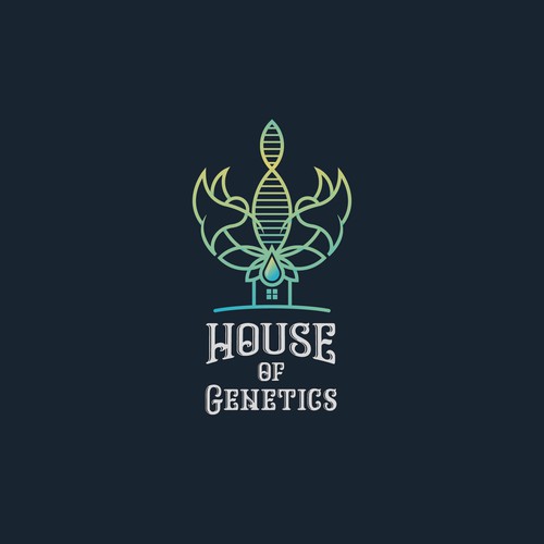 Cannabis Genetic company needs eye popping logo Design by KisaDesign