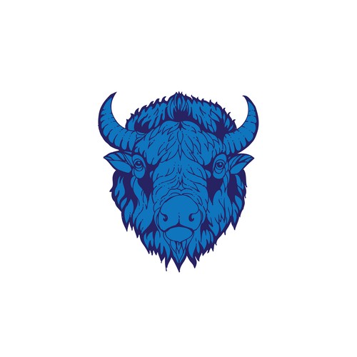 Design Bison Mascot for 