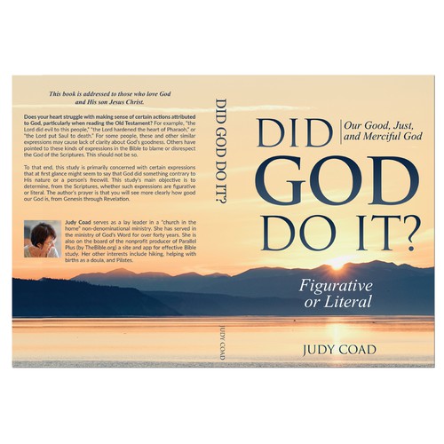 Design book cover and e-book cover  for book showing the goodness of God Design by Retina99