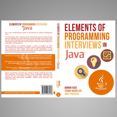 Best Selling Book in Computer Science Needs a New Cover Design by HENRY Designs™