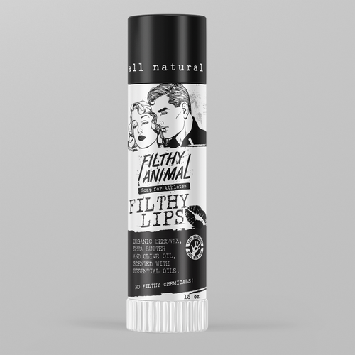 Chapstick label design Design by halesen