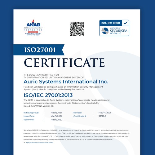 ISO Certificate Design Design by GrApHiC cReAtIoN™