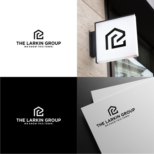 Designs Larkin Group Real Estate Rebrand in fastest growing town in