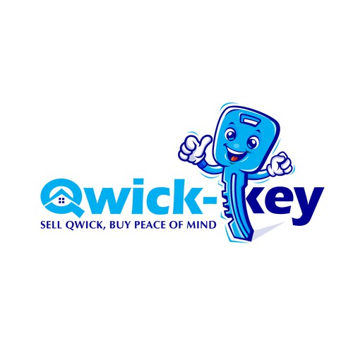 Create a cool character to represent the brand, Qwick-Key Design réalisé par 77 Design