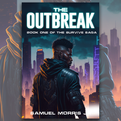 Sci-fi book cover with horror elements needed. Design by 【E-Django】