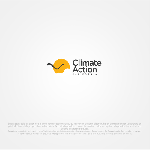 Climate Action California Logo Diseño de pixelgarden
