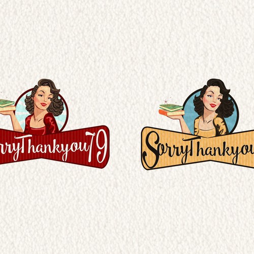 Create a Vintage Logo for a fun vintage shop & book store Design by DesignsByYryna™
