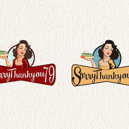 Create a Vintage Logo for a fun vintage shop & book store Design por DesignsByYryna™