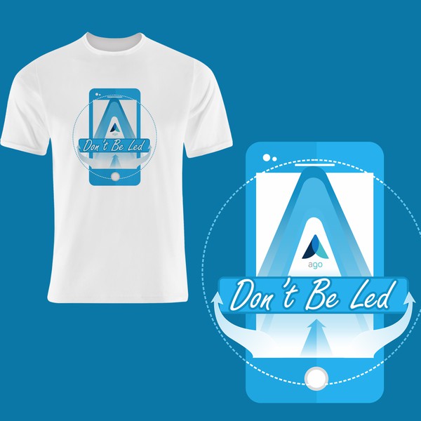 Design by sonjaya99 titled ""Don't Be Led" T-Shirt Design "