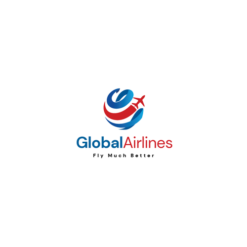 Take off! A Brand New Global Airline logo! Design by suwindra