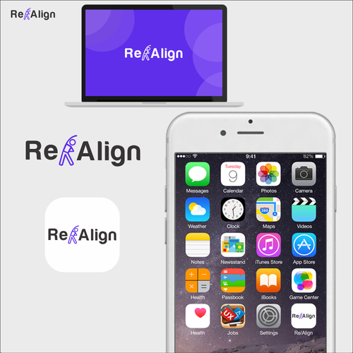 Create icon for new posture app Design by Hakaba
