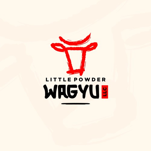 Wagyu Beef and Cattle Logo Promo Design by OmHay