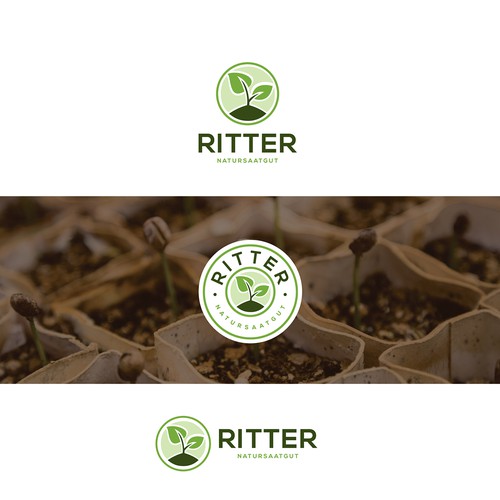 Firmenlogo für Natursaatgut: Bienenweide - Renaturierung- Artenvielfalt Design by tachimaR