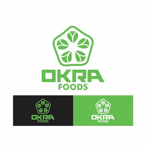 Okra inspired logo design Design by wazu project