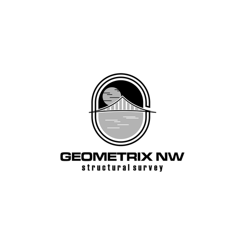 Bridge Construction Logo for Geometrix NW Design by Afnan_bon4art