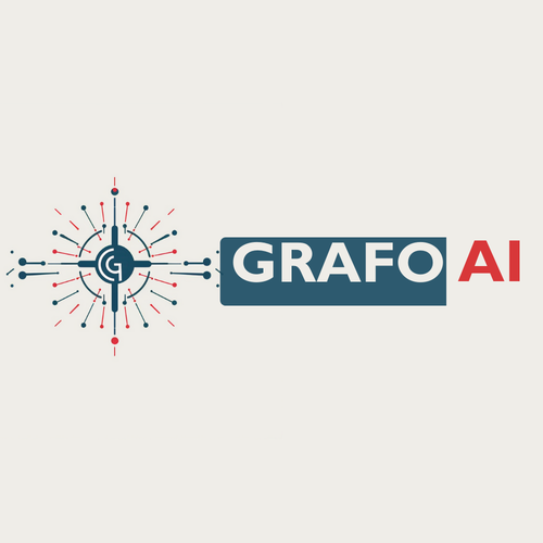 GrafoAI | Artificial Intelligence Writer Logo Design by SAYOOJ KUMAR