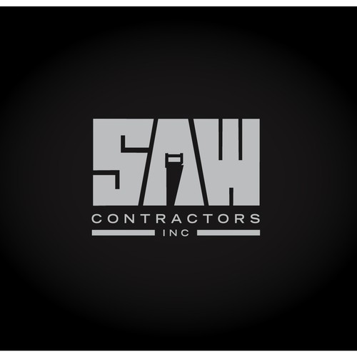 SAW Contractors Inc. needs a new logo Design por Andy Patrick