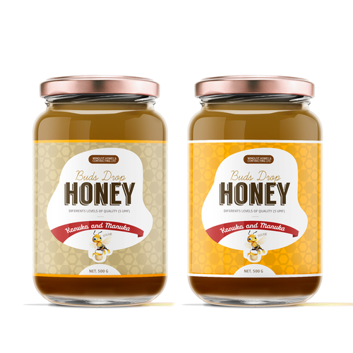 Create a Honey Label using your artistic skills to catch the consumers ...