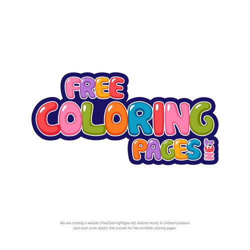Help us create a logo for our coloring website! Design by paahry™