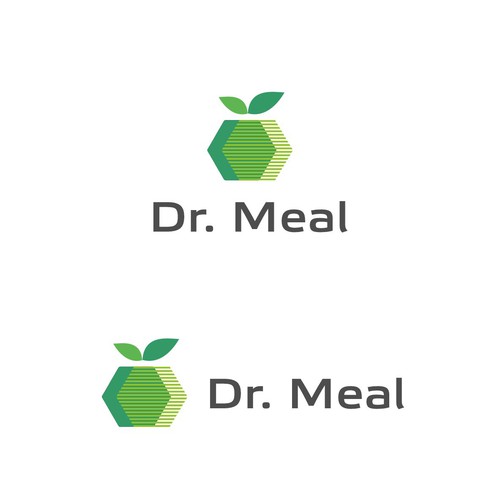 Meal Replacement Powder - Dr. Meal Logo Diseño de Dmitri Cezaro