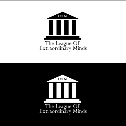 League Of Extraordinary Minds Logo Réalisé par Rui Faria