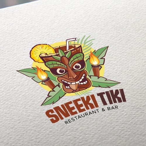 Tiki Bar Design! Design by Milon™