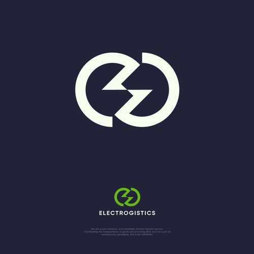 Design a logo for an eco-friendly electric logistics company Design by Nine™